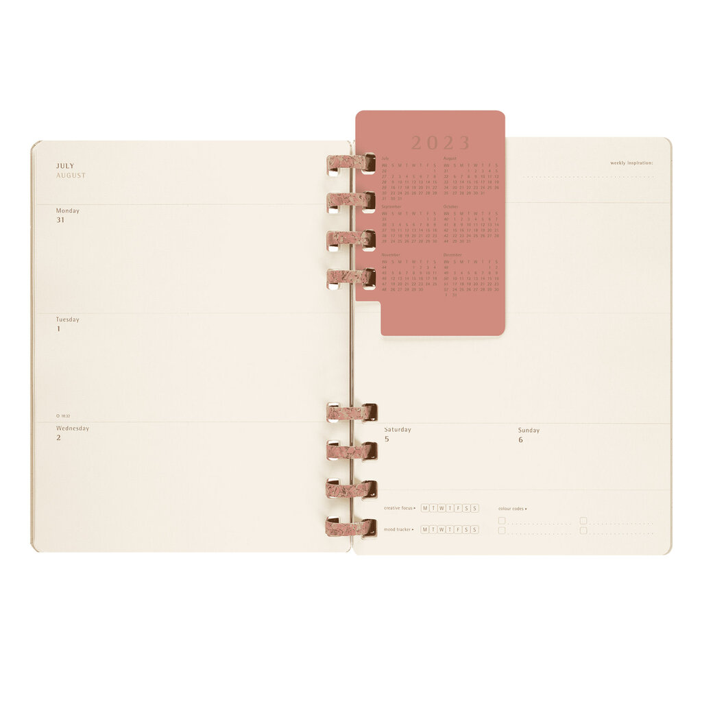 Moleskine Kiwi Weekly and Monthly Student Life Planner 2023-24