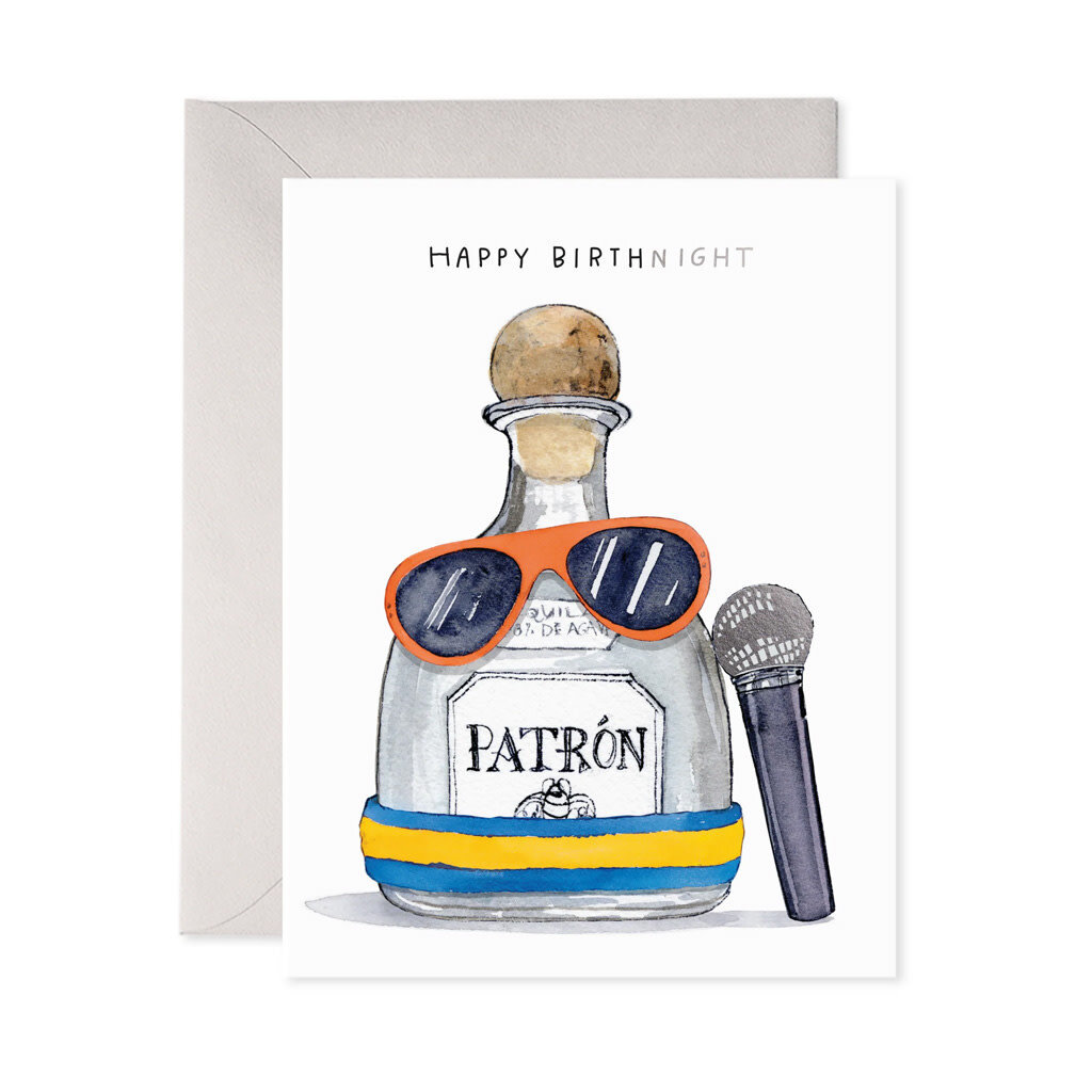 E. Frances Paper Tequila Birthday Card