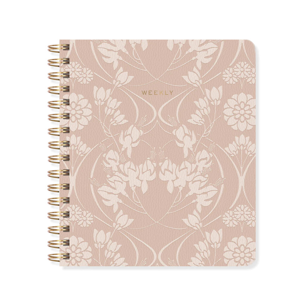 Nouveau Blossom Vegan Leather Undated Planner - oblation papers