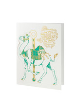 Oblation Papers & Press Christmas Carousel Ornament Letterpress Card