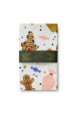 Rifle Paper co. Christmas Cookies Tea Towel