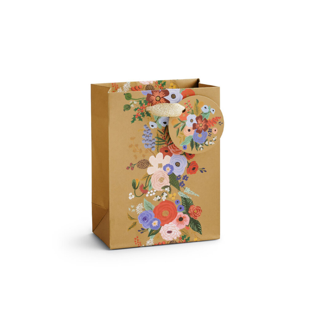 Rifle Paper Holiday Garden Party Small Gift Bag