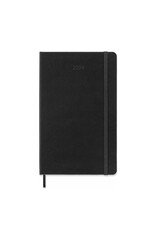 Moleskine 2024 Weekly Horizontal Hardcover Planner - Large Black