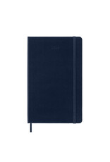 Moleskine 2024 Weekly Hardcover Planner Notebook - Large Navy