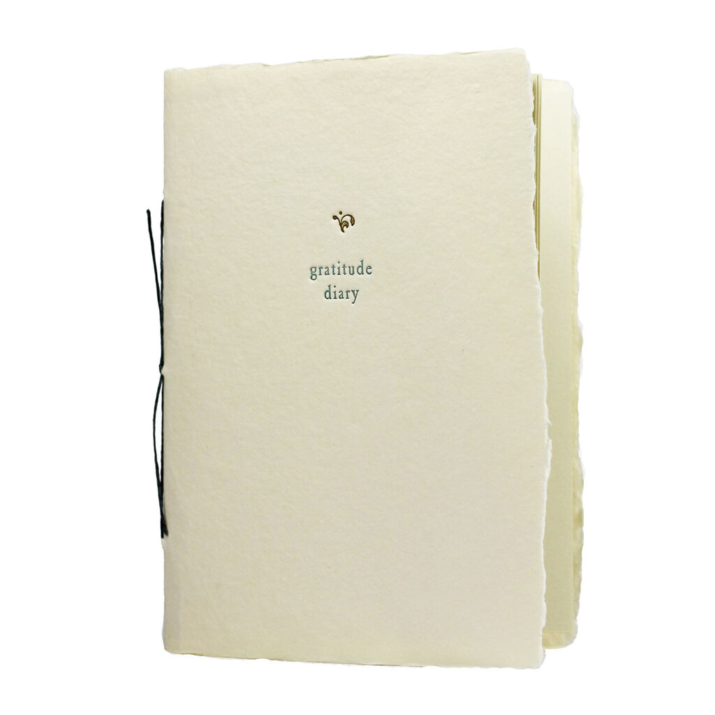 Oblation Papers & Press Gratitude Diary Small Salutation Letterpress Diary