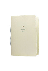 Oblation Papers & Press Gratitude Diary Small Salutation Letterpress Diary