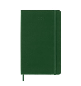 Moleskine 2024 Weekly Hardcover Planner Notebook - Large Green