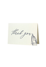 Oblation Papers & Press Handwritten Thank You Letterpress Card