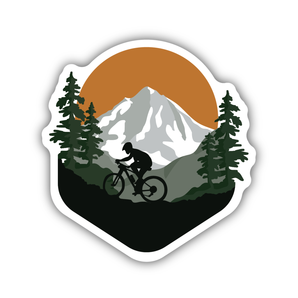 Stickers Northwest Mountain Biking Sticker