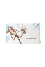 Oblation Papers & Press Christmas Wishes Menagerie Greeting Letterpress Card
