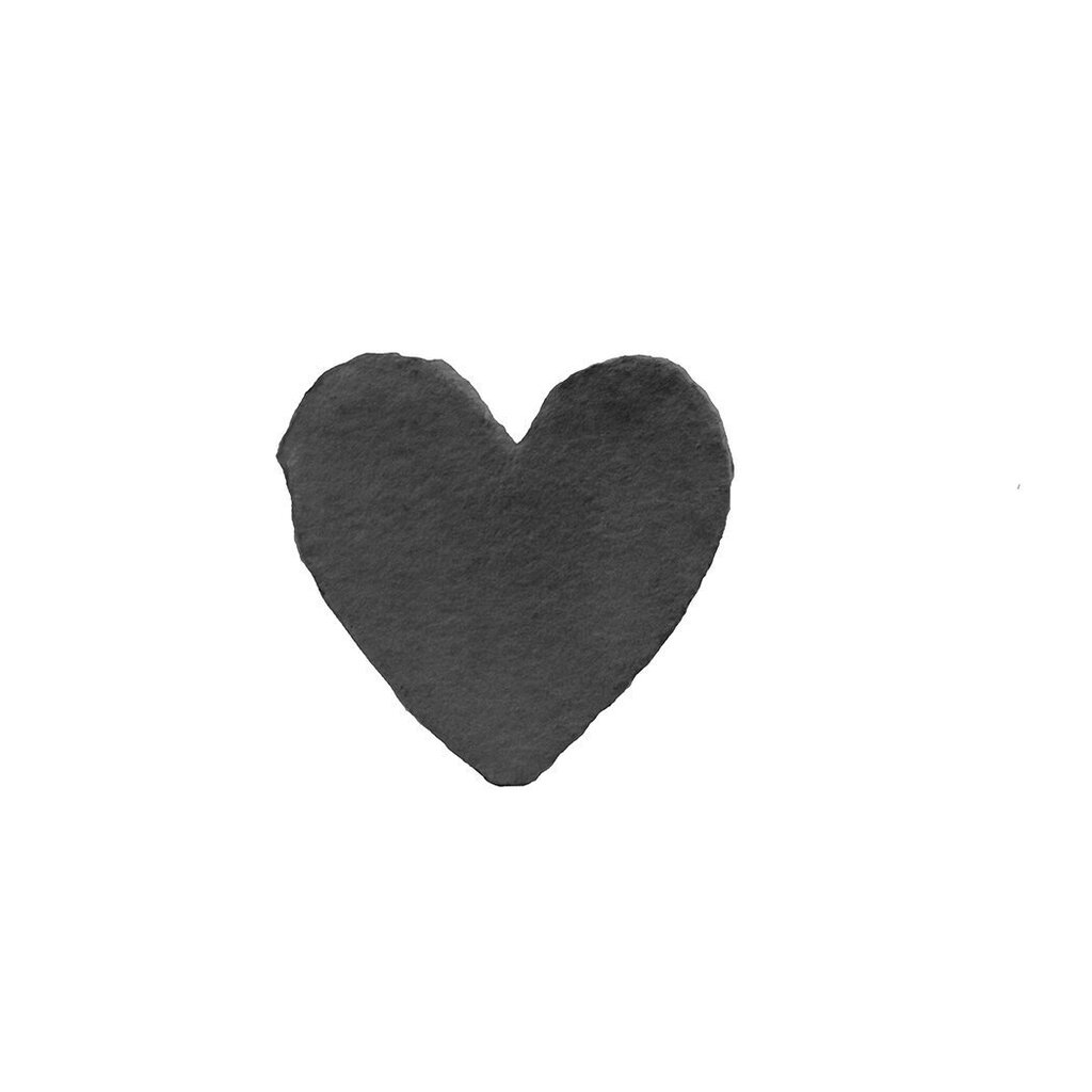 Oblation Papers & Press Petite Charcoal Handmade Paper Heart