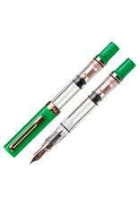 TWSBI TWSBI Eco-T Royal Jade Rose Gold Fountain Pen with Midnight Ink