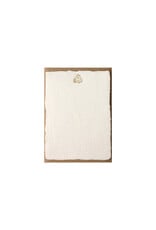 Oblation Papers & Press Mushroom Handmade Paper Deckled Letterpress Note