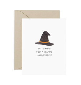 Amy Zhang Witchy Halloween Card