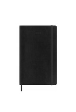Moleskine 2024 Monthly Softcover Planner - Large Black