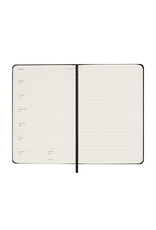 Moleskine 2024 Weekly Hardcover Planner Notebook - Small Black