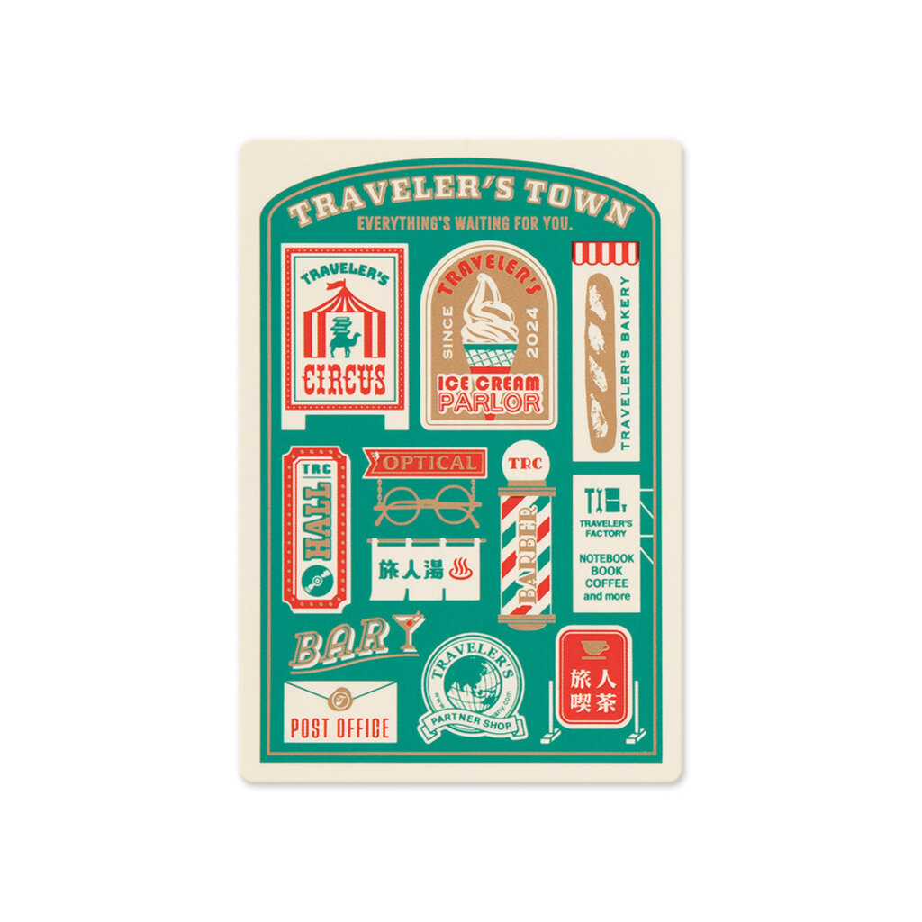 Traveler's Company Passport Plastic Sheet 2024 Traveler's Notebook Diary