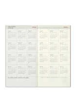 Traveler's Company Refill Weekly Vertical 2024 Traveler's Notebook Diary