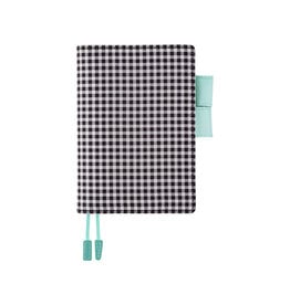 Hobonichi Gingham Black A6 Hobonichi Techo [COVER ONLY]