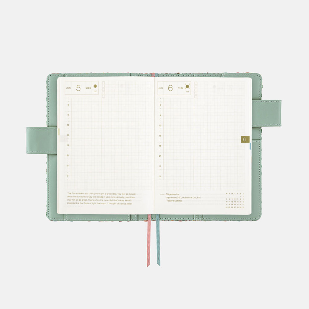 Hobonichi Laurent Garigue: Twinkle Tweed A6 Hobonichi Techo [COVER ONLY]