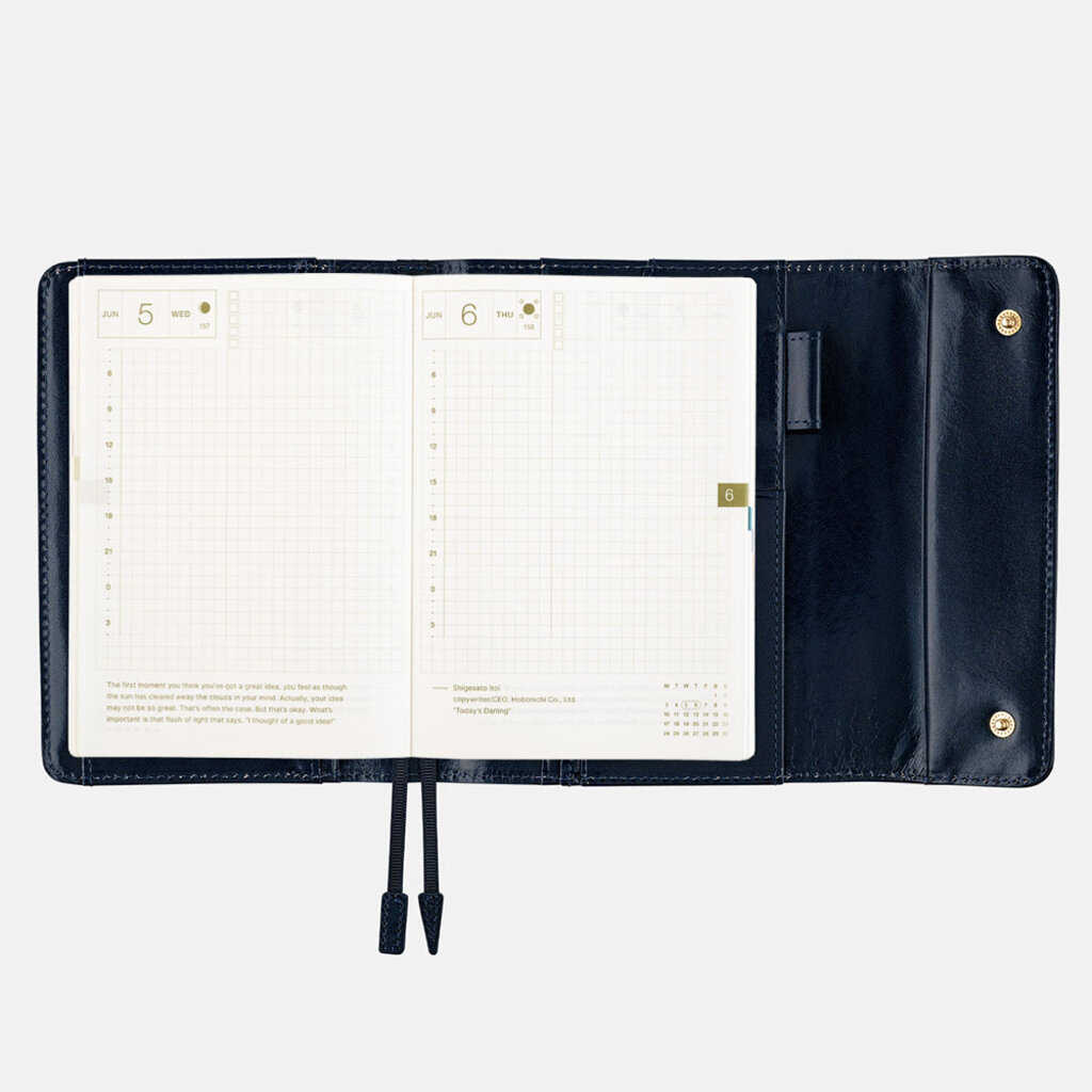 Hobonichi Leather: Silent Night A6 Hobonichi Techo [COVER ONLY]