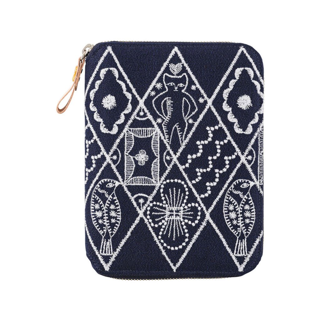 Mina Perhonen: Symphony Navy A6 Hobonichi Techo [COVER ONLY