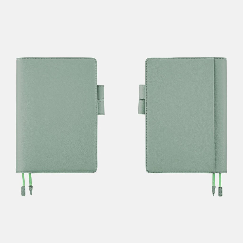 Hobonichi Leather: TS Water Green A5 Hobonichi Techo [COVER ONLY]