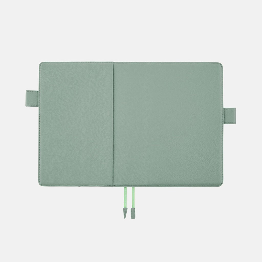 Hobonichi Leather: TS Water Green A5 Hobonichi Techo [COVER ONLY]