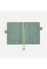 Hobonichi Leather: TS Water Green A5 Hobonichi Techo [COVER ONLY]