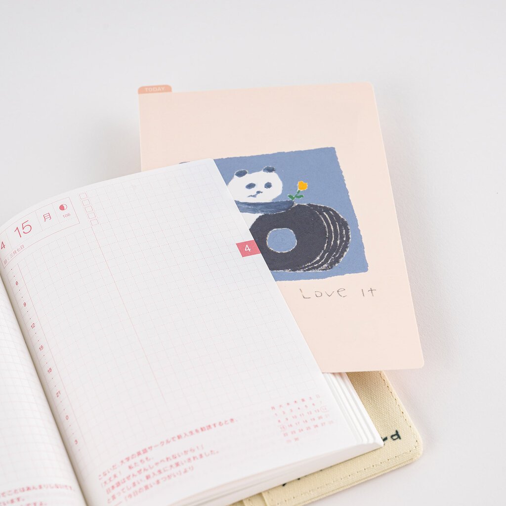 Hobonichi Hobonichi Techo Pencil Board Love it Panda A5