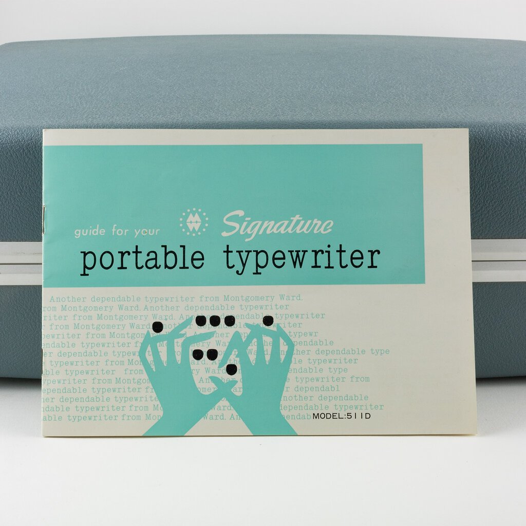 Olympia SM-7 Grey Typewriter - oblation papers & press