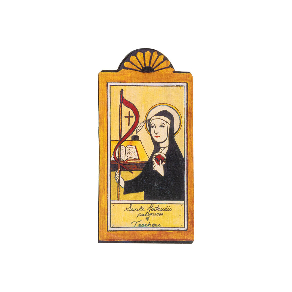 Saint Gertrudis, Patroness of Teachers