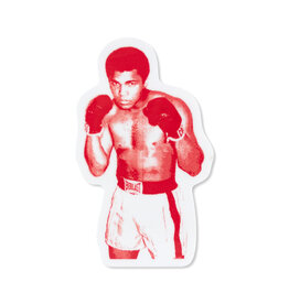 Hat + Wig + Glove Muhammad Ali Sticker