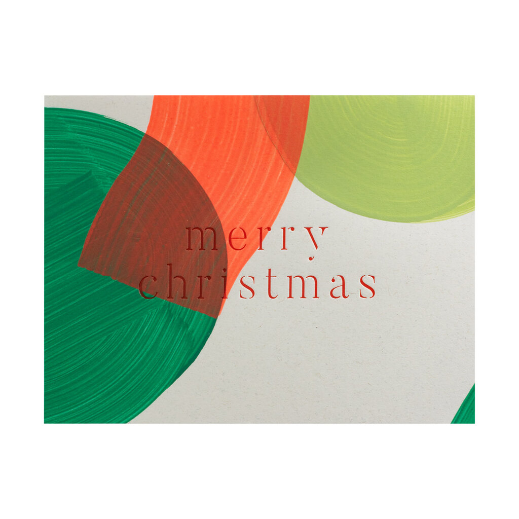 Moglea Christmas Kit Letterpress Card