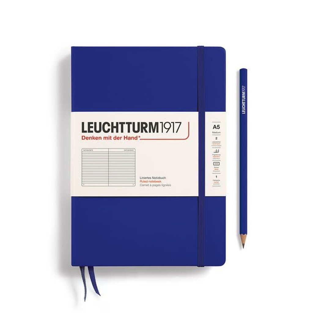 Leuchtturm A5 Medium Hardcover Notebook Ink