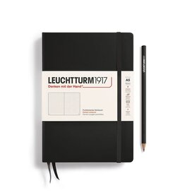 Leuchtturm A5 Medium Hardcover Notebook Black