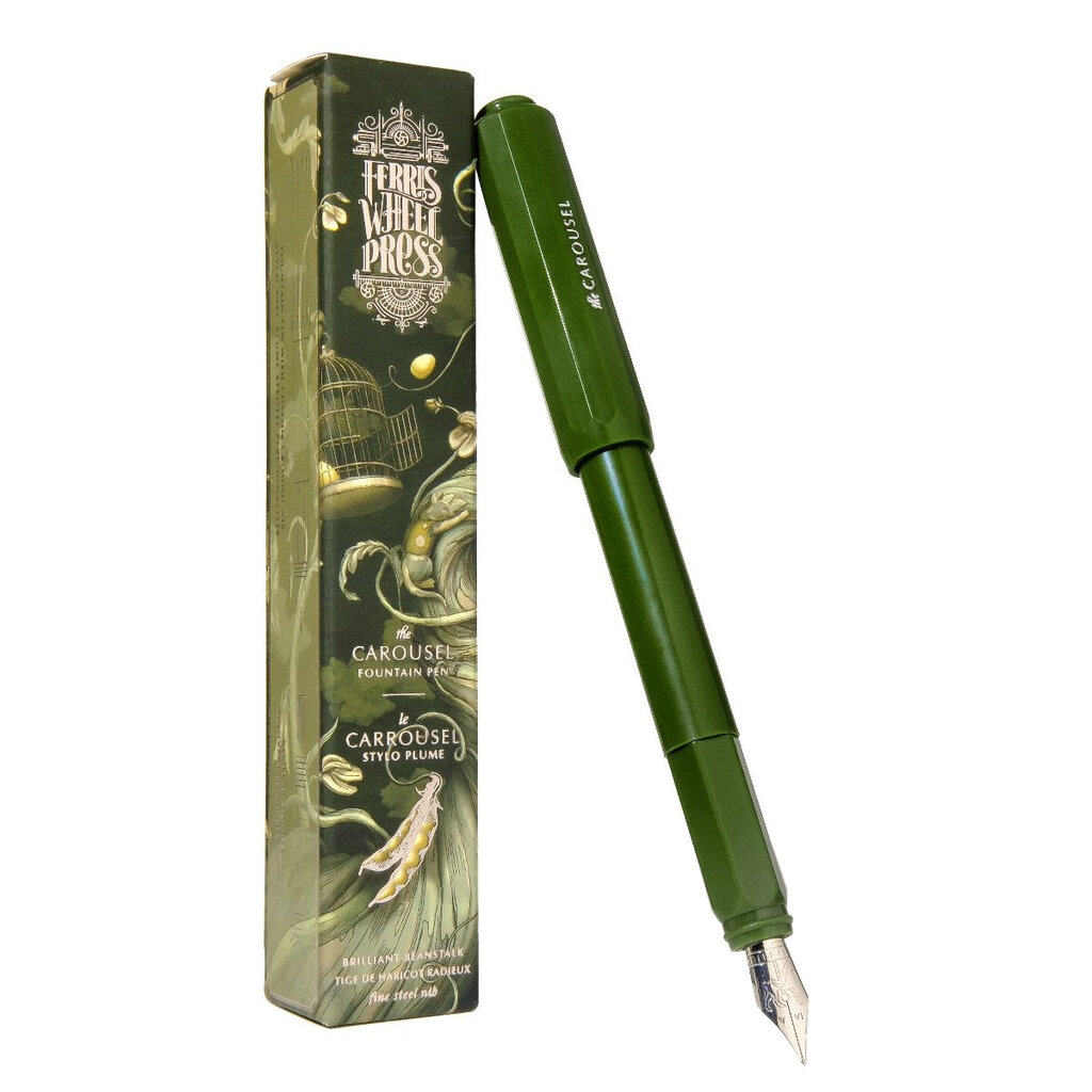 Ferris Wheel Press Brilliant Beanstalk Carousel Fountain Pen