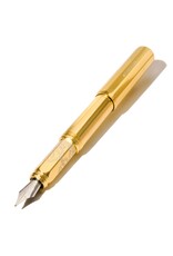 Ferris Wheel Press Aluminum Carousel Plaited Gold Tress Medium Fountain Pen