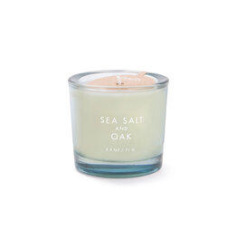 Paddywax Sea Salt and Oak Glass Candle