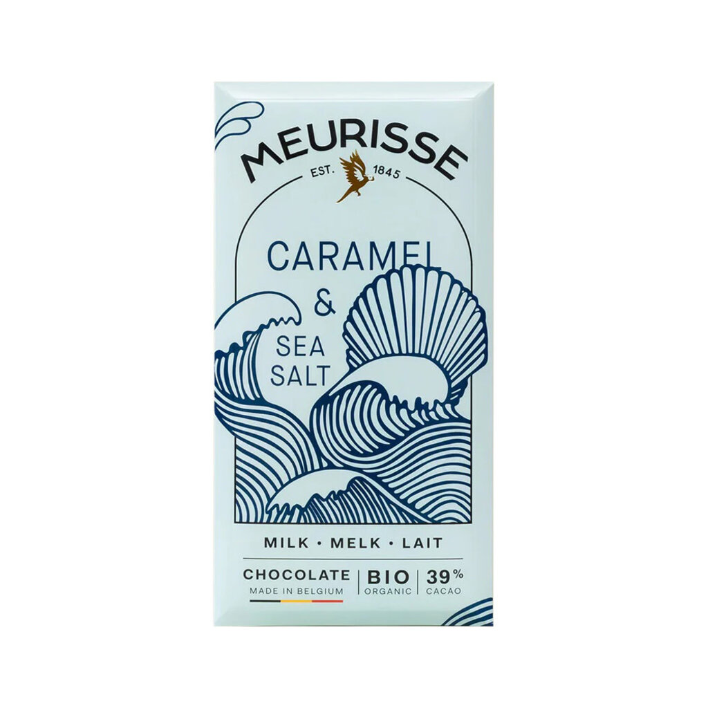 Meurisse Carmel Sea Salt Milk Chocolate 39%