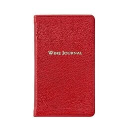 Graphic Image Wine Journal Garnet Leather