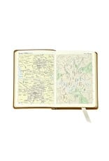 Graphic Image Traveler's World Atlas Green Leather