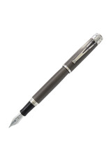 Retro 51 Tornado Black Nickel Platinum Fountain Pen