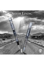 Retro 51 Retro 51 Acrylic Tornado Silver Lining Fountain Pen