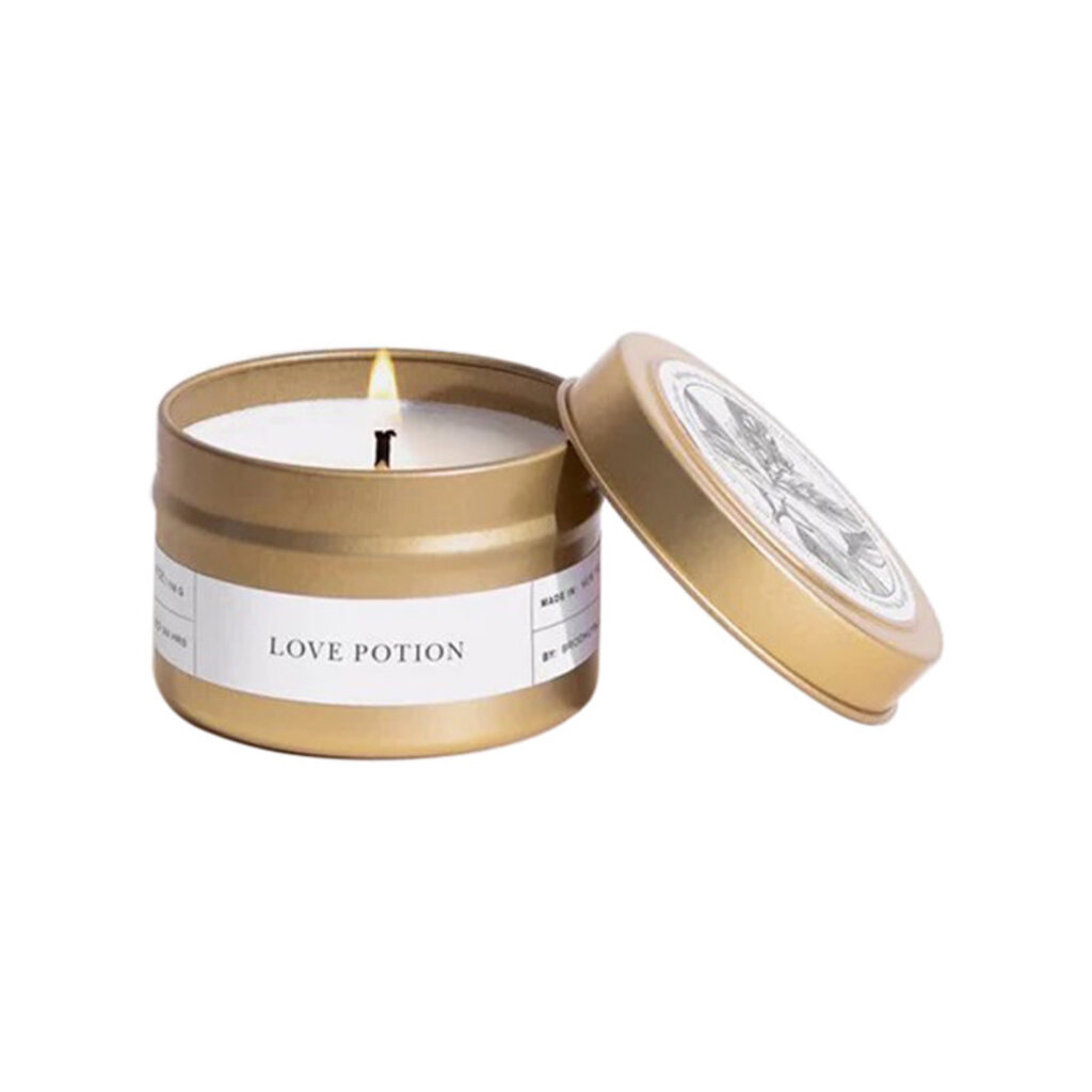 Brooklyn Candle Studio Love Potion Gold Travel Candle