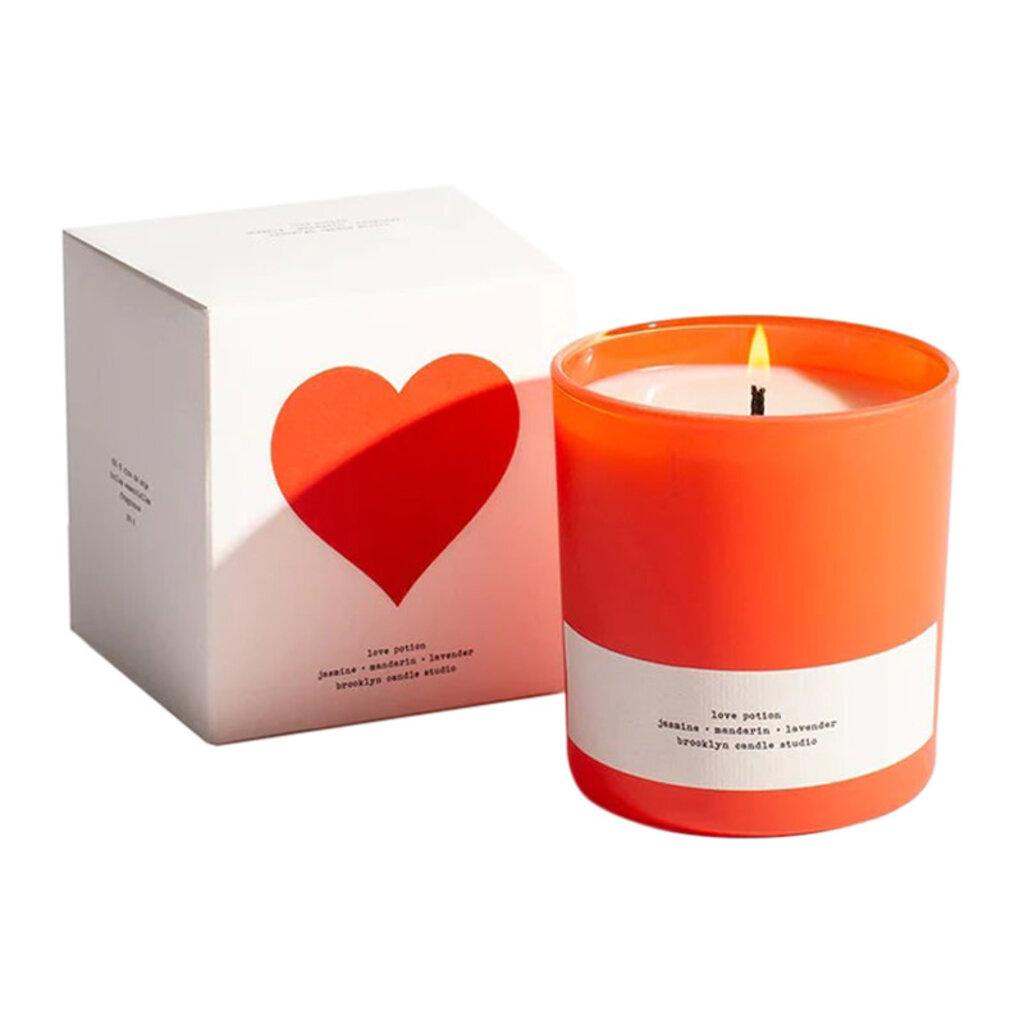 Brooklyn Candle Studio Love Potion Limited Edition Red Candle