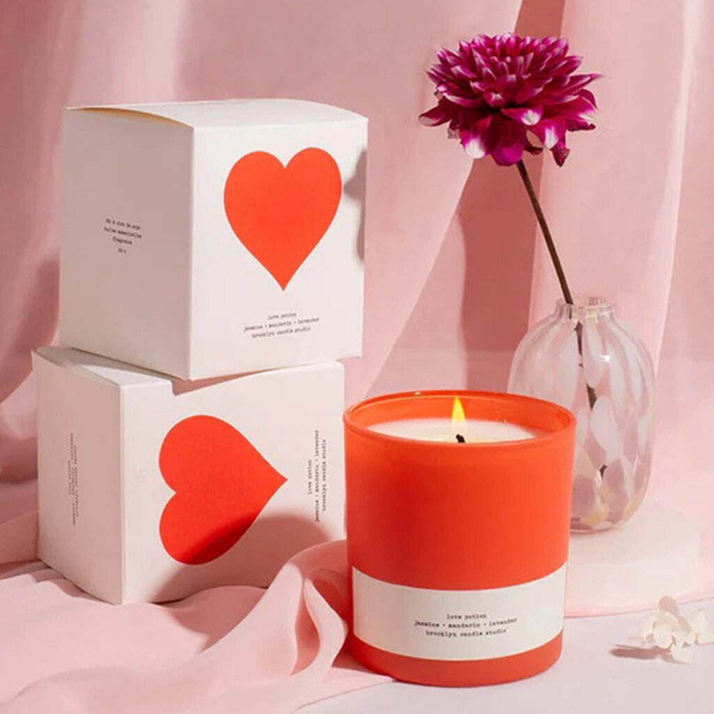 Brooklyn Candle Studio Love Potion Limited Edition Red Candle