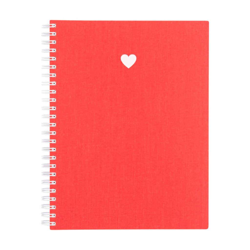 Appointed Heart Workbook Strawberry Red Lined