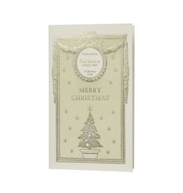 Oblation Papers & Press Merry Christmas English Literature Letterpress Card