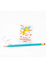 Smudge Ink Assorted Mini Letterpress Valentines Set of 16